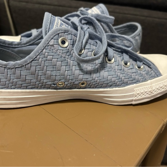 Converse Women's Blue Sneakers - Picture 3 of 9